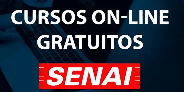 Curso online gratuito no senai